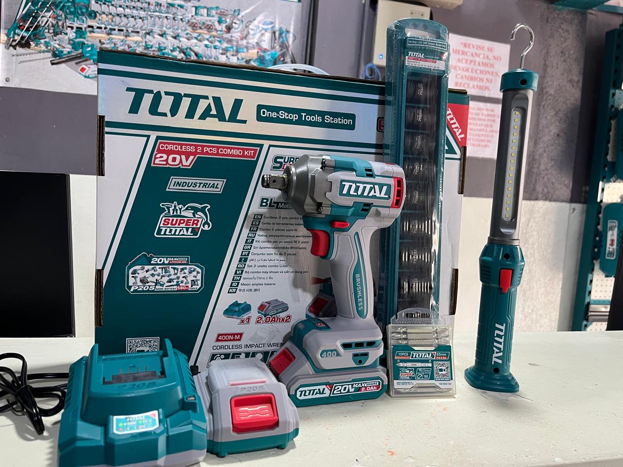 KIT PISTOLA DE IMPACTO 400N.M UTOSLI23048